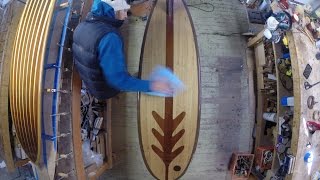 Making the Ventana Treefish Logo Surfboard [upl. by Bannerman]