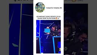 ADAM NE YAPTI ÖYLEEE☠🔥 football fener futbol keşfetedüş fenerbahce fanatikfenerli fenerbahçe [upl. by Haras576]