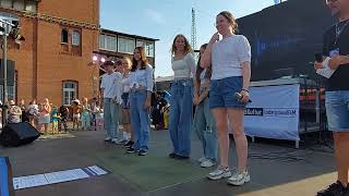 KUNSTWOCHE AM BAHNHOF IN EILENBURGFLASHMOB 2O24 [upl. by Aarika]