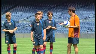 FC BARCELONA  DECO amp SYLVINHO SOCCER LESSONS 35 [upl. by Rebhun50]