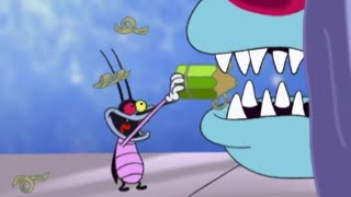 Oggy and the Cockroaches  The rise and the fall S01E08 CARTOON  New Episodes in HD [upl. by Pentheas255]