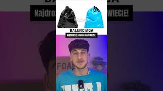 Worek na śmieci z BALENCIAGI moda balenciaga streetwear fashion shorts [upl. by Je]