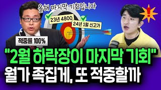 2월 조정장이 올해 마지막 기회 월가 족집게의 증시 전망 [upl. by Fernande529]