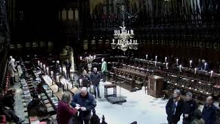 Choral Evensong in St Hughs Choir [upl. by Anaujit]