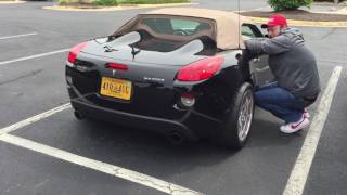 2007 Pontiac solstice cammed ls3 idle and rev [upl. by Cence791]