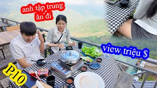 P10  View Ăn Lẩu Gà Đen Triệu  Ở Tà Xùa  GoGo TV [upl. by Maritsa]