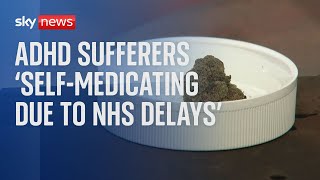 ADHD sufferers selfmedicating with cannabis due to NHS delays charity warns [upl. by Lemor]