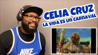 CELIA CRUZ  La Vida es un Carnaval  REACTION [upl. by Jonna]