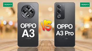 Oppo A3 5G Vs Oppo A3 Pro 5G [upl. by Eniawed]