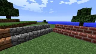 Minecraft Blocks amp Items Stairs [upl. by Adamo]