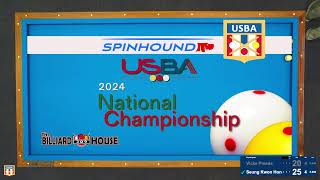 John Park vs Sang Ho Kim 2024 USBA Nationals [upl. by Goar]