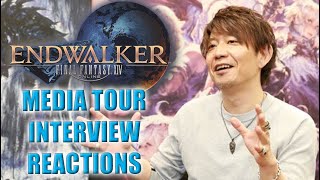 FFXIV Endwalker Media Tour YoshiP Interview Reactions FFXIV Endwalker [upl. by Spooner]