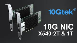 10Gb PCIE NIC Network Card Application Compare to Intel X540T1 X540T2 202310 Version [upl. by Elvis341]