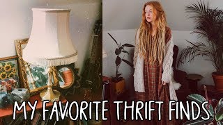 14 My all time favorite thrifted pieces  Home decor amp Clothes [upl. by Ecidnak]