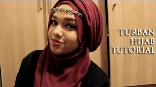 Turban Hijab Tutorial [upl. by Rubens]