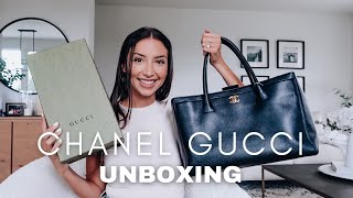 NEW CHANEL amp GUCCI UNBOXING 2021 [upl. by Iey]