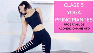 🧘 CARDIO YOGA PRINCIPIANTES CLASE 5 Hiit yoga Salud y bienestar [upl. by Llennhoj]