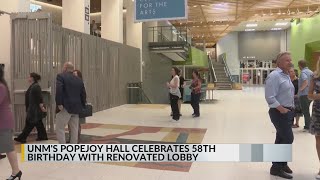 Popejoy Hall celebrates 58th birthday with new look [upl. by Hartill]