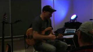 Wojtek Pilichowski workshop in WuppertalGermany  Part 6 Slap lesson and solo [upl. by Acnalb115]