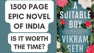 A Suitable Boy by Vikram Seth  Reading one of the longest novels ever written  was it worth it [upl. by Ronni]