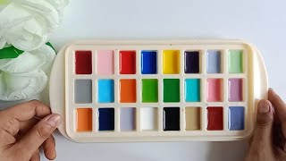 How To Make 19 Unique Colors Using 5 Basics Colors Easy Color Mixing Tutorials [upl. by Yentruoc]