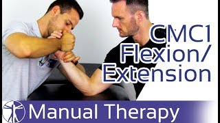 CMC1 Flexion and Extension  Roll Glide Assessment amp Mobilization [upl. by Allenrad]