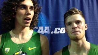 Oregon Mens DMR Are NCAA Indoor Champs Thanks To A 352 Anchor By Edward Cheserek [upl. by Amelia118]