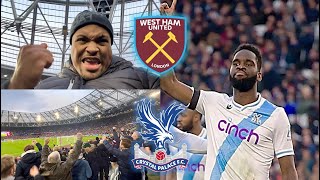 WEST HAM 11 CRYSTAL PALACE VLOG 2324 EDOUARD SCORES AS THE POINTS ARE SHARED FAIRLY [upl. by Angeli858]