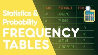 Frequency Tables  Statistics  Maths  FuseSchool [upl. by Anyala961]