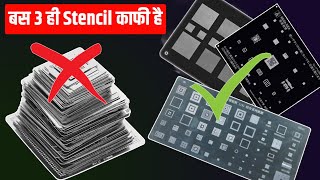 बस ये Stencil ले लो सारे फोन का काम हो जायेगा  Mobile bga ic reballing stencil kit [upl. by Romonda]