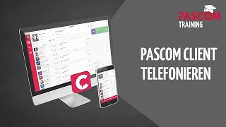 pascom Training Client TelefonieFunktionen deutsch [upl. by Cuda]