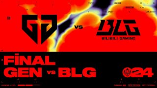 2024 MSI  FİNAL  GenG vs Bilibili Gaming [upl. by Yorztif]