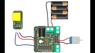 Fan Motor Clockwise amp CounterClockwise Rotation using Button 🔄🌀  Bright Sparks No Code STEM Kit [upl. by Dielu379]