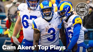 Highlights Cam Akers Top Plays Of 2022 Season  MultiTD games clutch runs  more [upl. by Tadich]