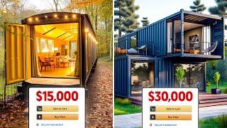 5 Shipping Container Homes You Can Order Right now [upl. by Gitt]