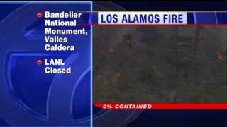 Las Conchas Fire Jumps To 43000 Acres [upl. by Narih]