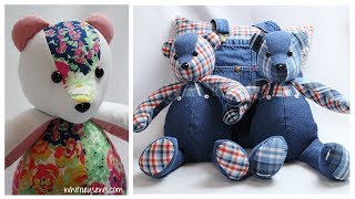 The BEST Memory Bear Sewing Tips  How to Make Perfect Memory Bears 🐻  Whitney Sews [upl. by Fairweather]