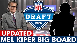 Mel Kiper’s 2025 NFL Draft Big Board UPDATED Top 25 NFL Draft Prospects Led By Travis Hunter [upl. by Ginnie706]