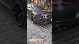 Brabus 800 in Old Riga [upl. by Cassie]