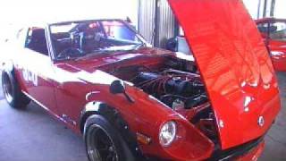 Datsun Vs Ferrari TDaytona Spyder Track Day Line up wwwEdwardLeescomau [upl. by Yam]