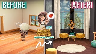 Main Room MAKEOVER 2  Secret Room  ACNH Speed Build  Animal Crossing New Horizons [upl. by Auburta19]