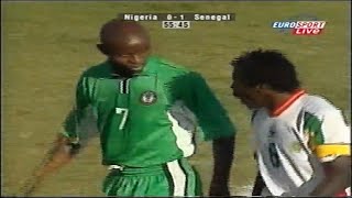 Nigeria vs Senegal Mali 2002 AFCON SemiFinal  Extended Highlights [upl. by Orth]