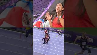 Family Reaction Sherman Guity Guity Wins the 100m T64 Event With Special Supporters ❤️🔥 [upl. by Condon]