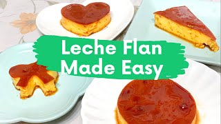 Easy Leche Flan Recipe  Oven Baked amp Steamed Leche Flan [upl. by Rothwell]