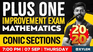 Plus One Improvement Exam  Mathematics  Conic Sections  Xylem Plus Two [upl. by Aniratac]