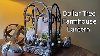 Dollar Tree Farmhouse Lantern [upl. by Zaria49]