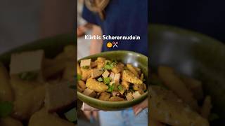 KürbisScherennudeln ✂️🎃 Einfaches Kürbis Pasta Rezept proteinreich amp vegan mrsflury rezept [upl. by Murdoch]