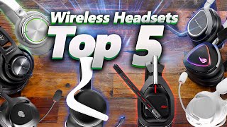 Top 5 Wireless Gaming Headsets of 2024 [upl. by Sidonnie]