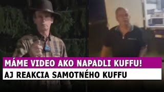 Tu je video ako napadli Štefana Kuffu aj jeho reakcia na celý incident [upl. by Thamos]