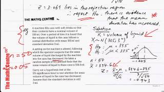 Hypothesis Tests  Normal Distribution also known as Ztests [upl. by Sib938]